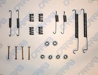 CARRAB BRAKE PARTS 3254 -  Комплектующие, тормозная колодка